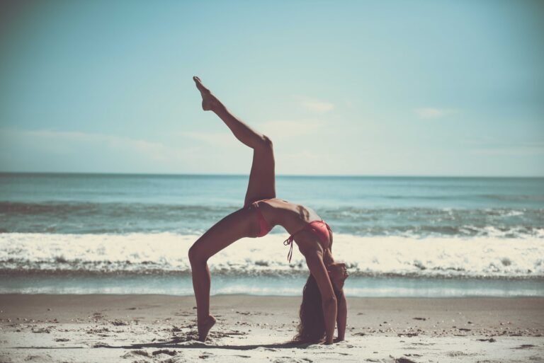 healthy beach yoga nutrition